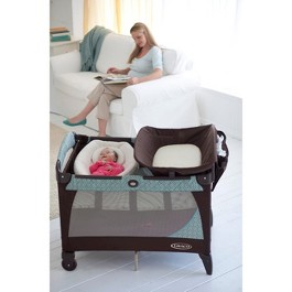 Graco Pack 'n Play Playard with Newborn Napper Station LX - Monroe 