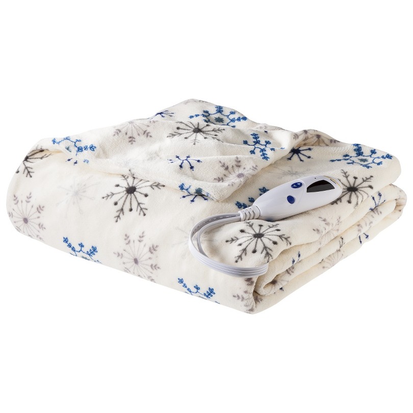 Biddeford Heated Microplush Throw 