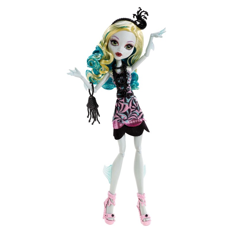 Monster High Frights Camera Action Black Carpet Lagoona Blue Doll 