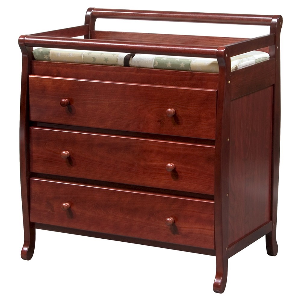 UPC 048517475515 product image for DaVinci Emily 3-Drawer Changing Table - Cherry | upcitemdb.com