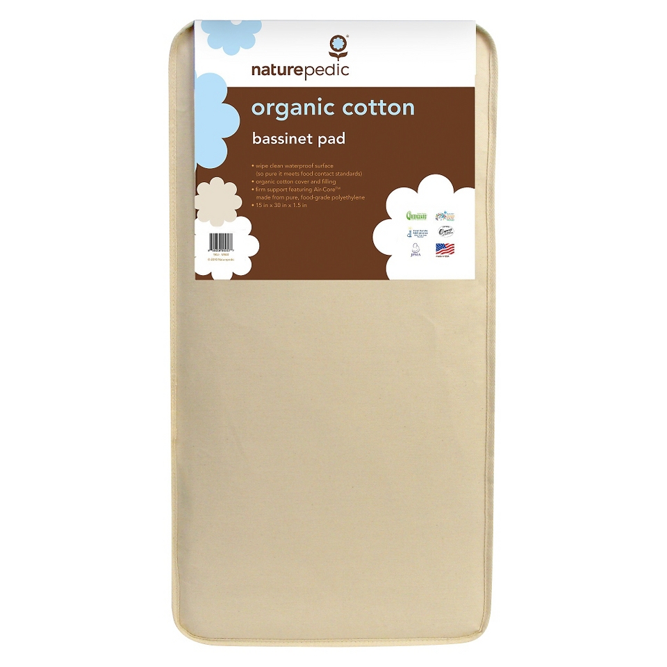 Bassinet Foam Mattress Naturepedic Organic Cotton Bassinet Mattress