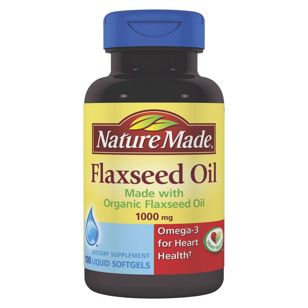 UPC 031604016173 Nature Made Flaxseed Oil, 1000 mg, Liquid Softgels