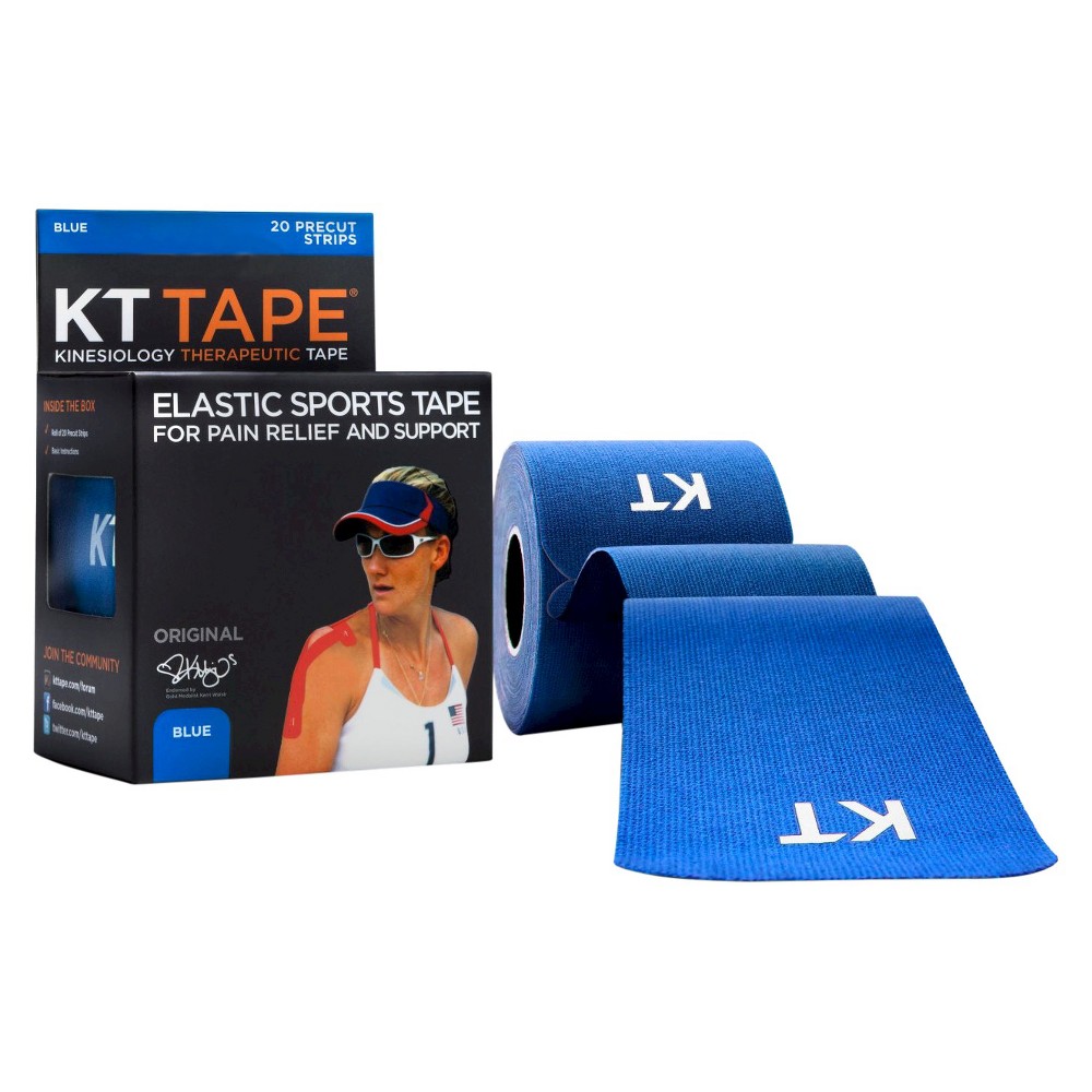 UPC 893169002066 product image for KT Tape Kinesiology Athletic Tape ( Blue ) | upcitemdb.com