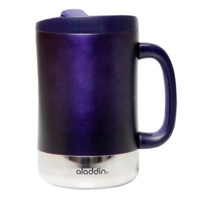 Aladdin 16oz Senja Desktop Mug Indigo W Stainless Steel Deal