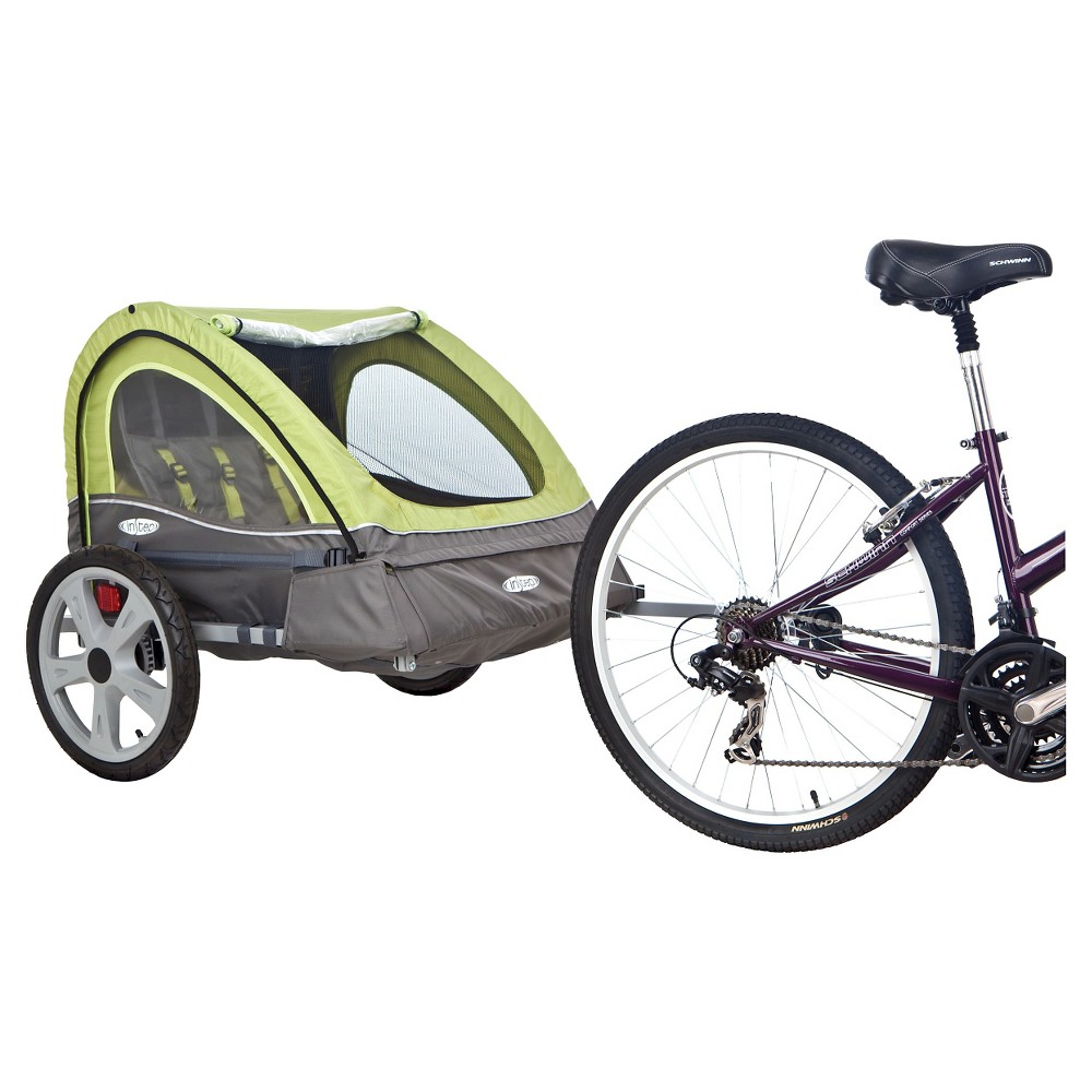 UPC 038675023406 product image for InSTEP Sierra Bicycle Trailer - Green/ Gray (Double) | upcitemdb.com