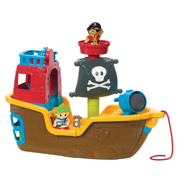 Mega Bloks Pull&#45;Along Musical Pirate Ship