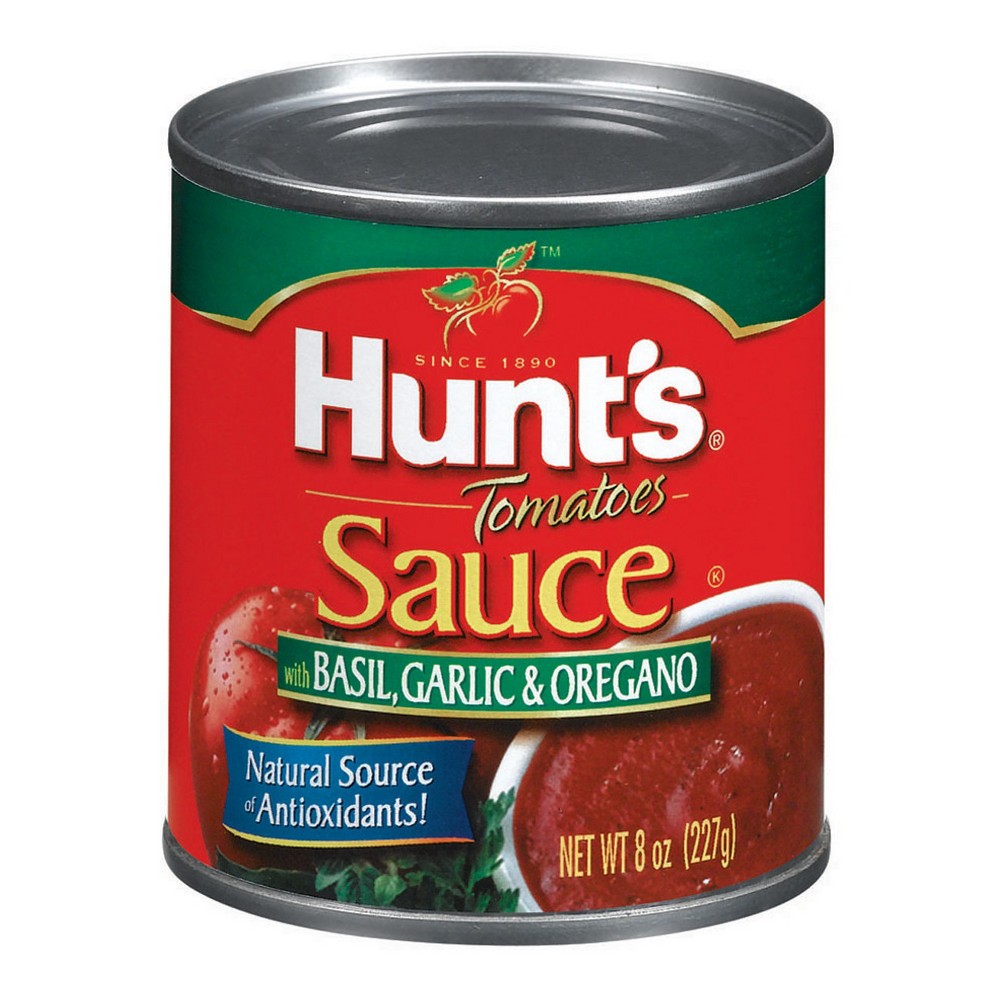 UPC 027000391037 Hunt's Basil, Garlic & Oregano Tomato Sauce 8 oz