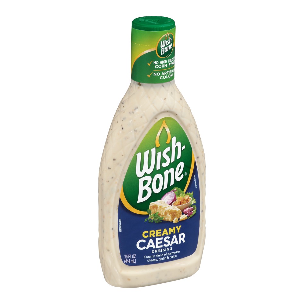 UPC 041321005695 Wishbone Creamy Caesar Dressing 16 Oz