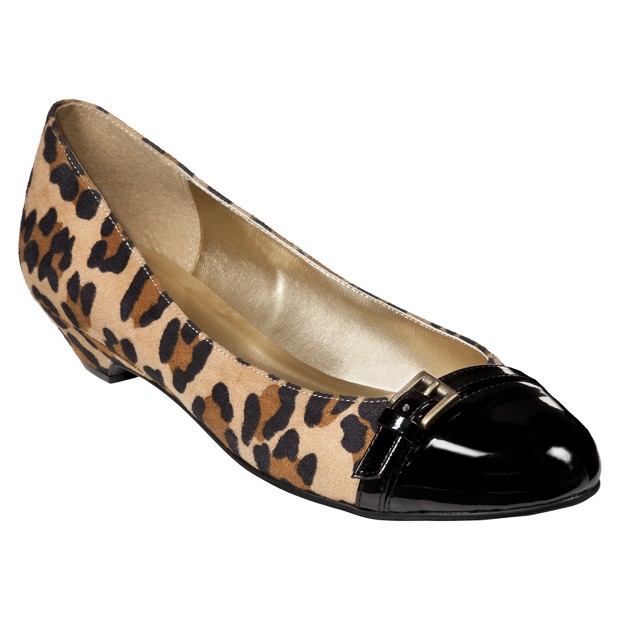Women's Merona#amp##174; Mattie Cap-Toe Shoes - Leopard
