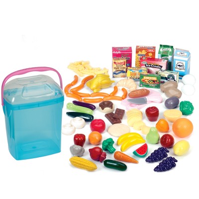 90 piece play food set