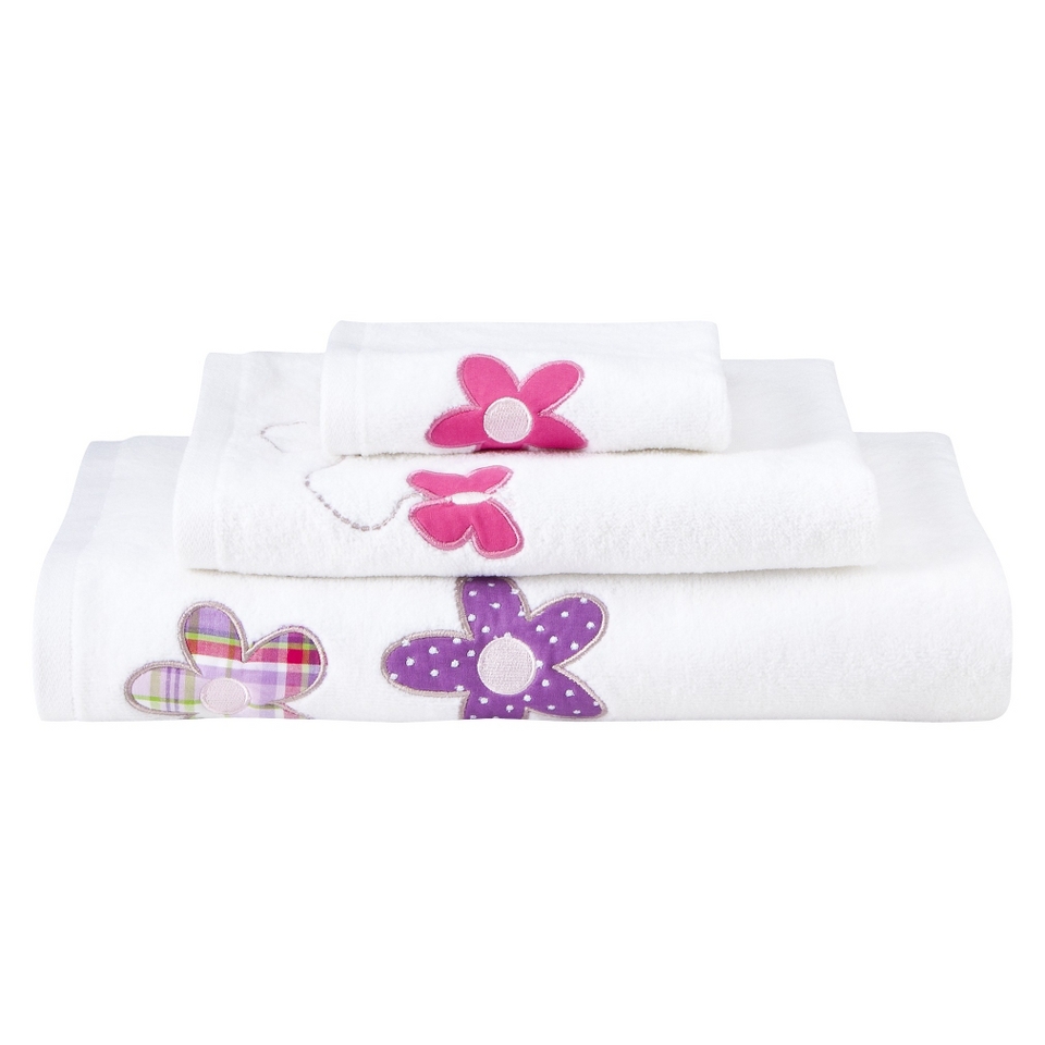 Circo Happy Flower 3 Piece Towel Set