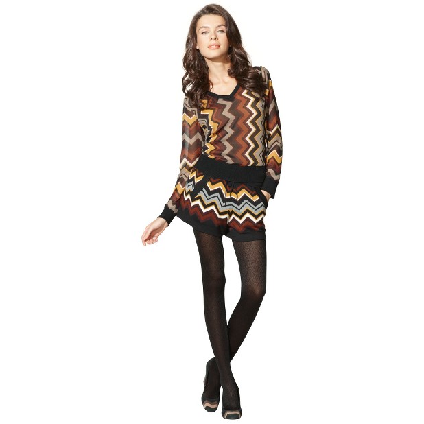 Missoni for Target® Printed Tee - Black/White Zigzag Print. Additional View 5