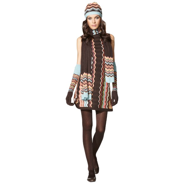 Missoni for Target® Sleeveless Sweater Dress - Multicolor Zigzag Print. Additional View 6