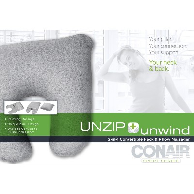 Conair 2 in 1 Massaging Neck Pillow