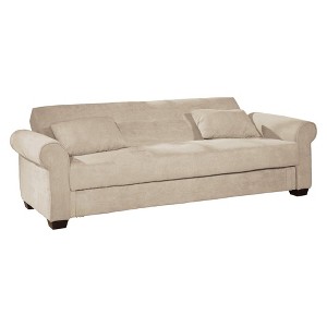 Target Futon Beds on Target Mobile Site   Grayson Convertible Sofa Bed Tan