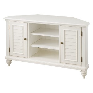 Target Furniture Sale on Target Mobile Site   Bermuda Corner Tv Stand   White