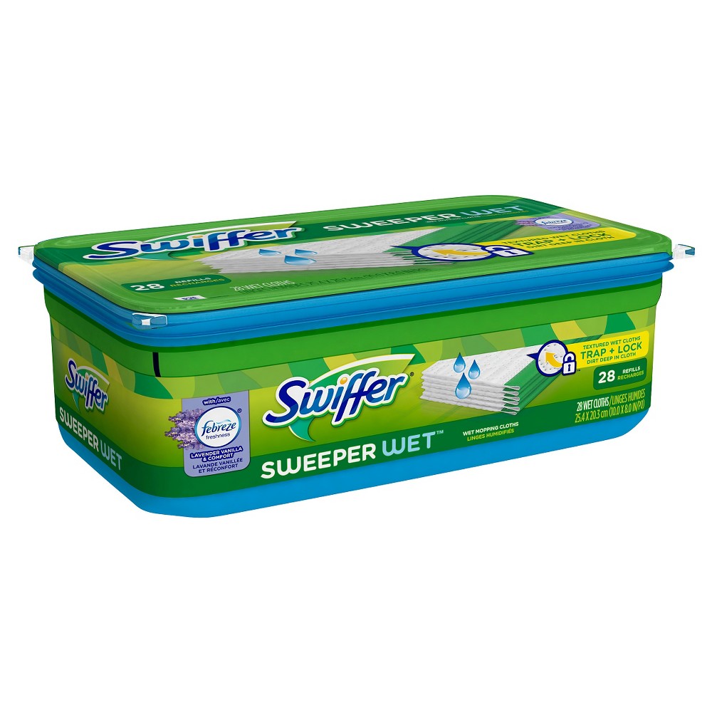 UPC 037000827177 product image for Swiffer Sweeper Febreze Lavender Vanilla & Comfort Scent Wet Mopping | upcitemdb.com