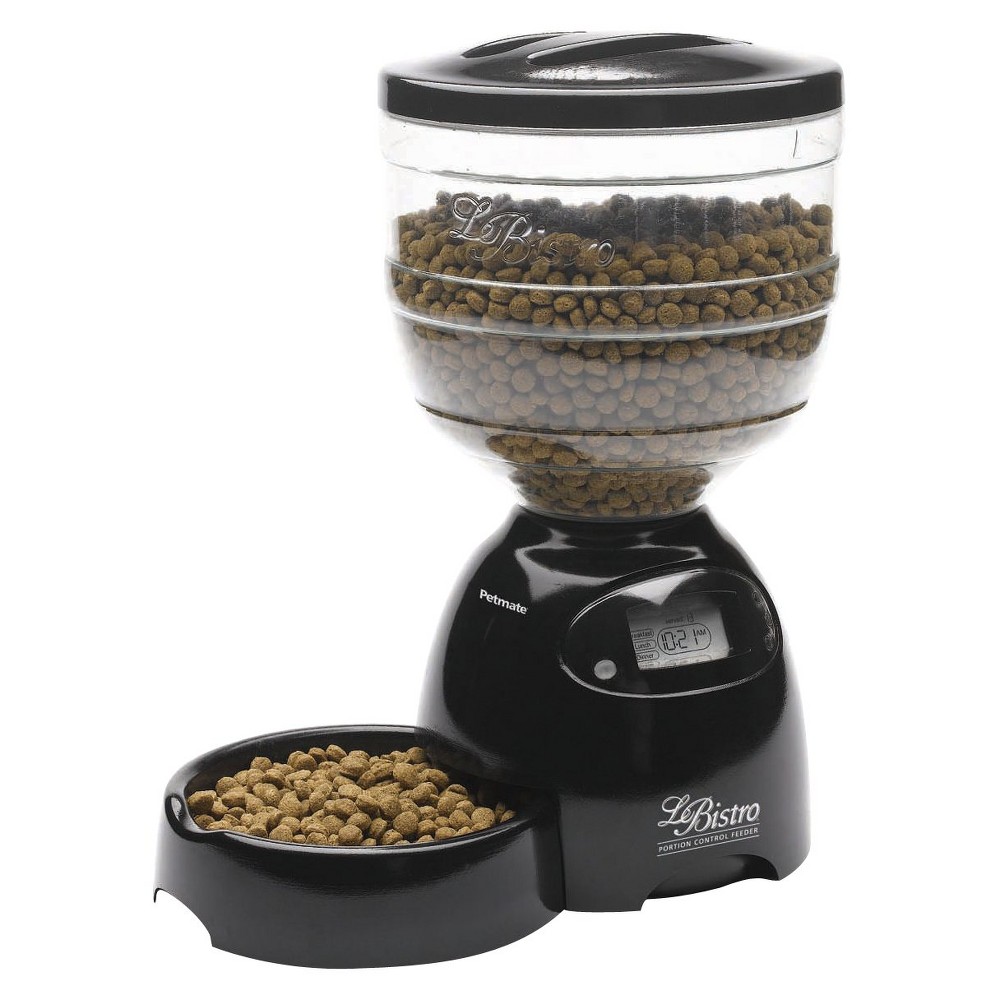 UPC 029695242403 product image for Aspen Pet Electronic Programmable Feeder Dog - Black | upcitemdb.com