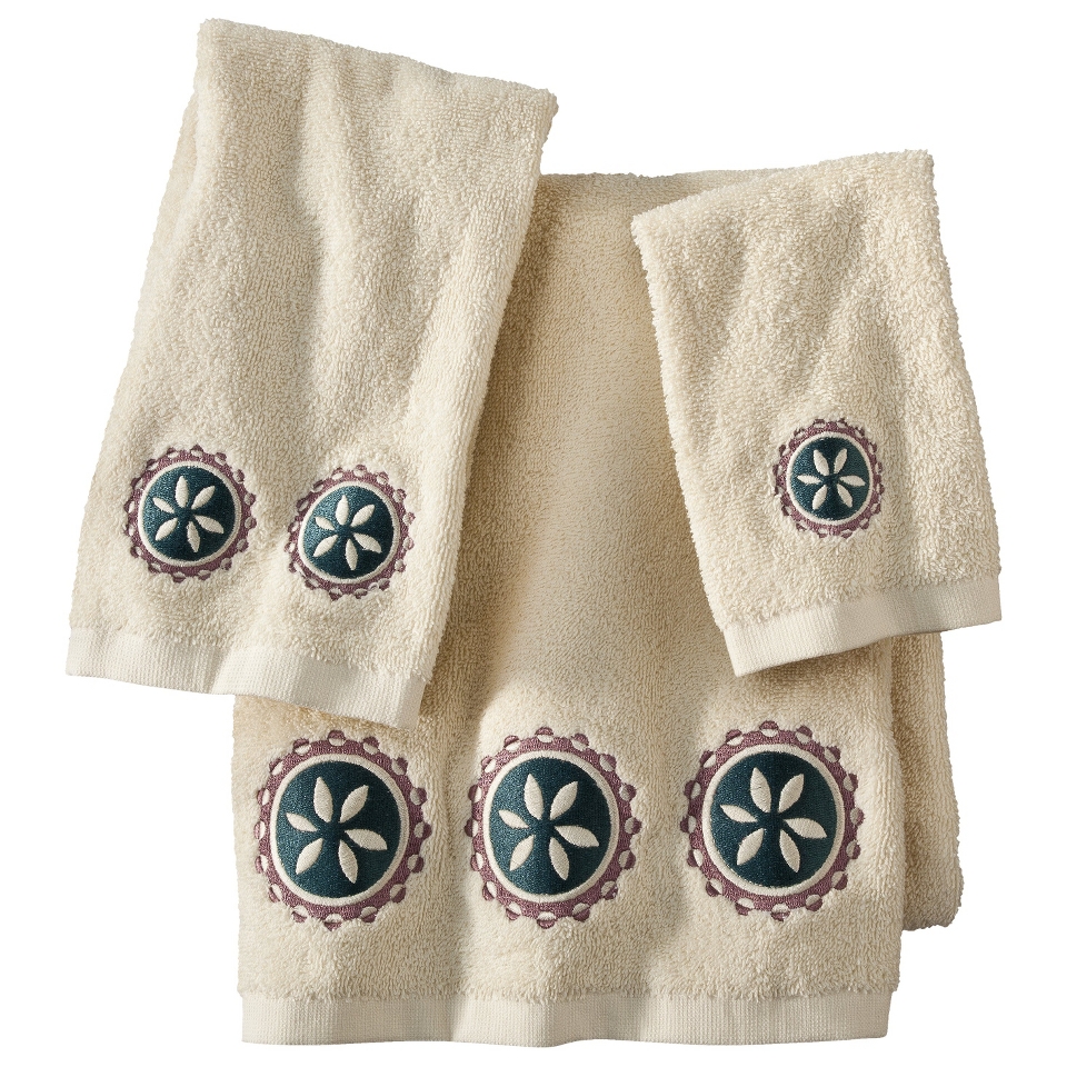 Ethnic Circles 3 Piece Towel Set