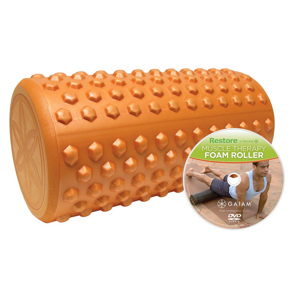 Gaiam Restore Total Body Foam Roller with DVD