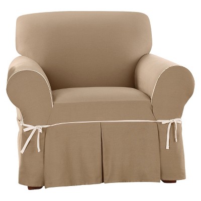 SlipcoverShop Tweed Ash Futon Cover 446 Full