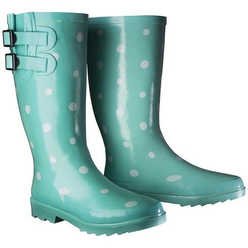 Women's Novel Dot Rain Boots : Target
