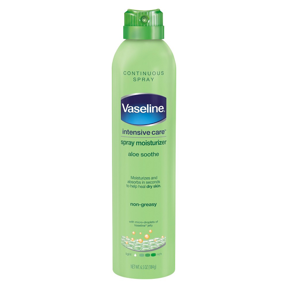 UPC 305210268494 product image for Vaseline Aloe Spray & Go Moisturizer 6.5oz, Allure Best of Beauty Seal | upcitemdb.com