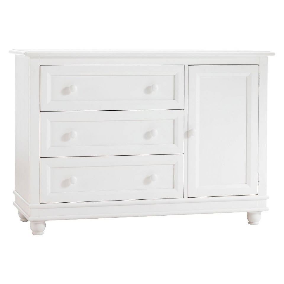 Kids Dresser Europa Baby Palisades Changer Combo Classic White On