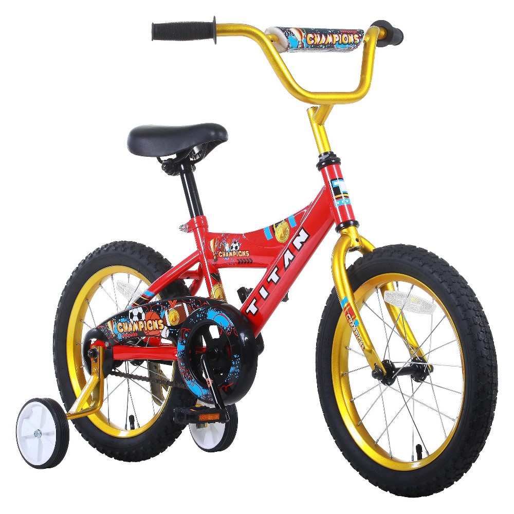 UPC 725103000800 product image for Titan Champion Boy's BMX Bike - Red (16