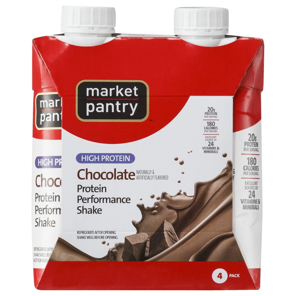 Market Pantry Protein Performance Milk Shake Chocolate On Popscreen