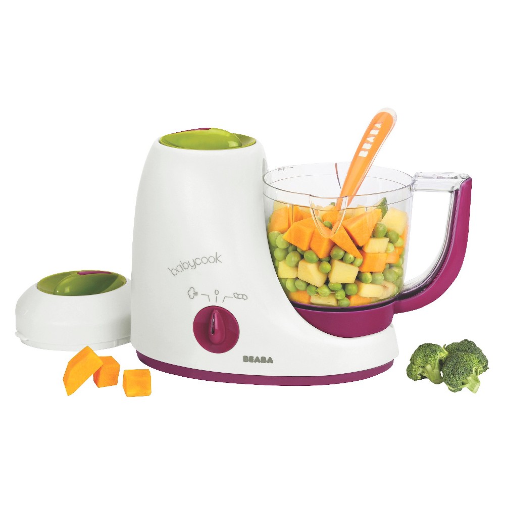 BEABA Babycook® Original Baby Food Maker, Baby Food Steamer, Baby Blender,  Peacock