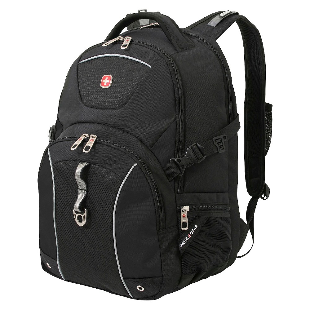 UPC 721427532287 SwissGear 3258 Laptop Backpack, Black, 18.5Inch