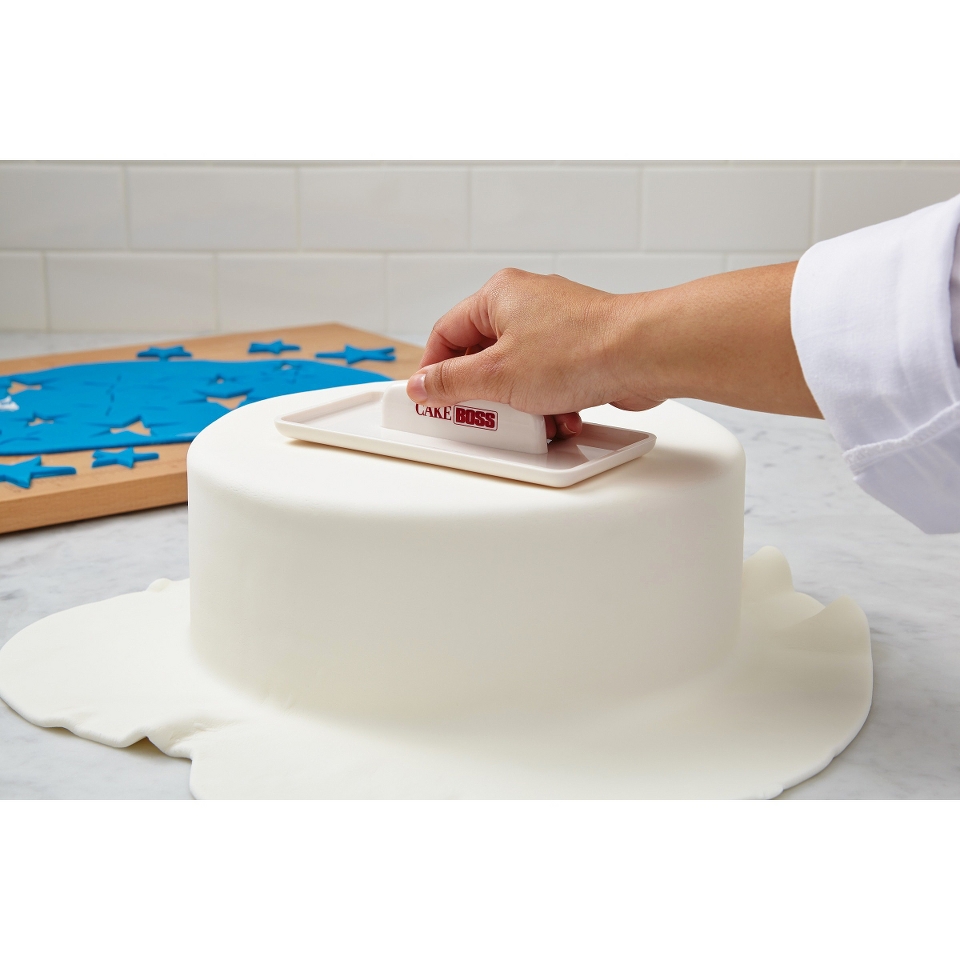 Cake Boss Decorating Tools Plastic Fondant Smoother