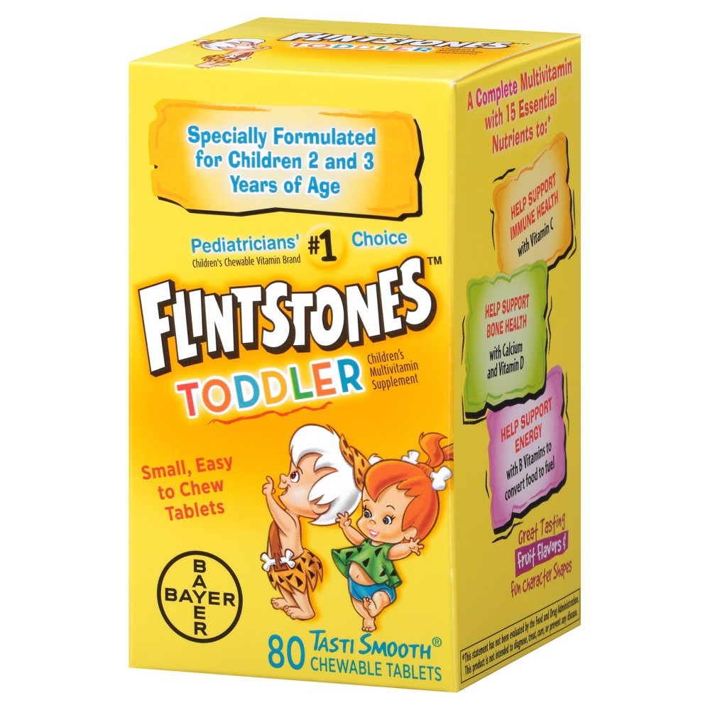 UPC 016500553892 product image for Flintstones Multivitamin Supplement Tablets For Children - 80 Count | upcitemdb.com