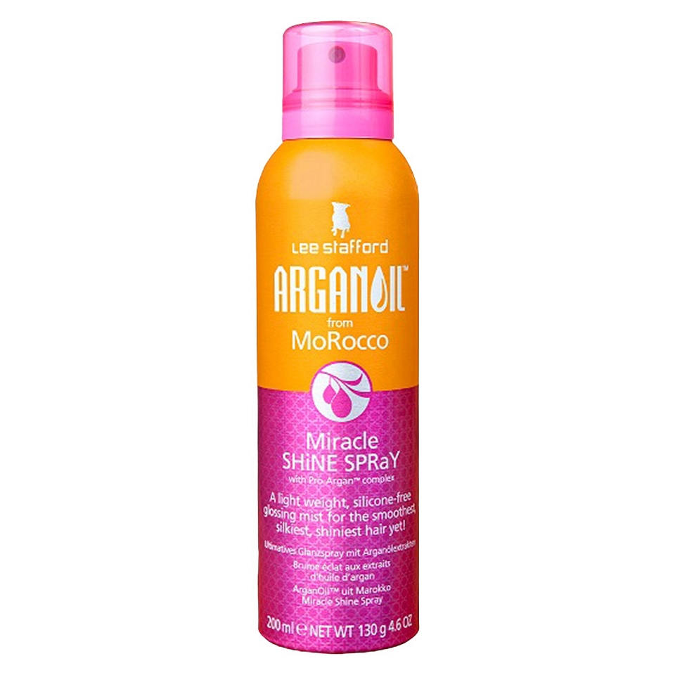 Lee Stafford Argan Oil from Morocco Miracle Shine Spray   4.6 oz