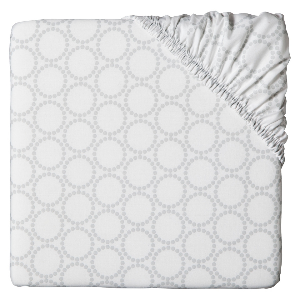 Grey Medallion Fitted Crib Sheet By Circo On Popscreen