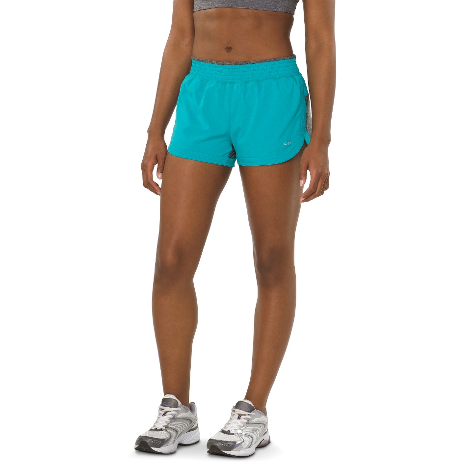 C9 by Champion Womens Premium Run Short   Slick Turquoise M