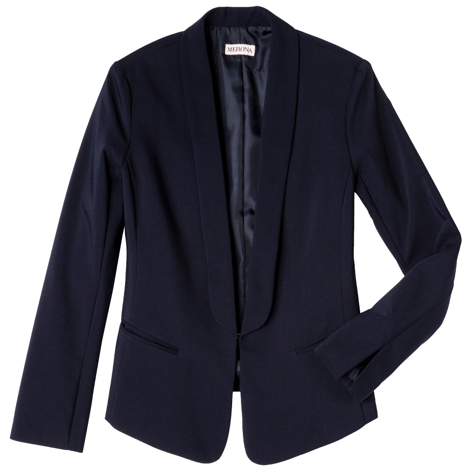 Merona Petites Fitted Collar Jacket  Blue LP