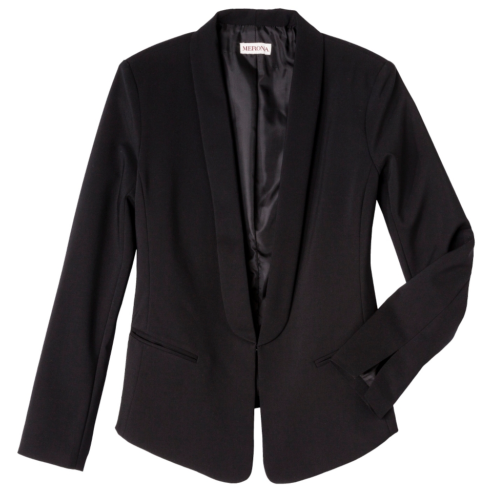 Merona Petites Fitted Collar Jacket   Black LP