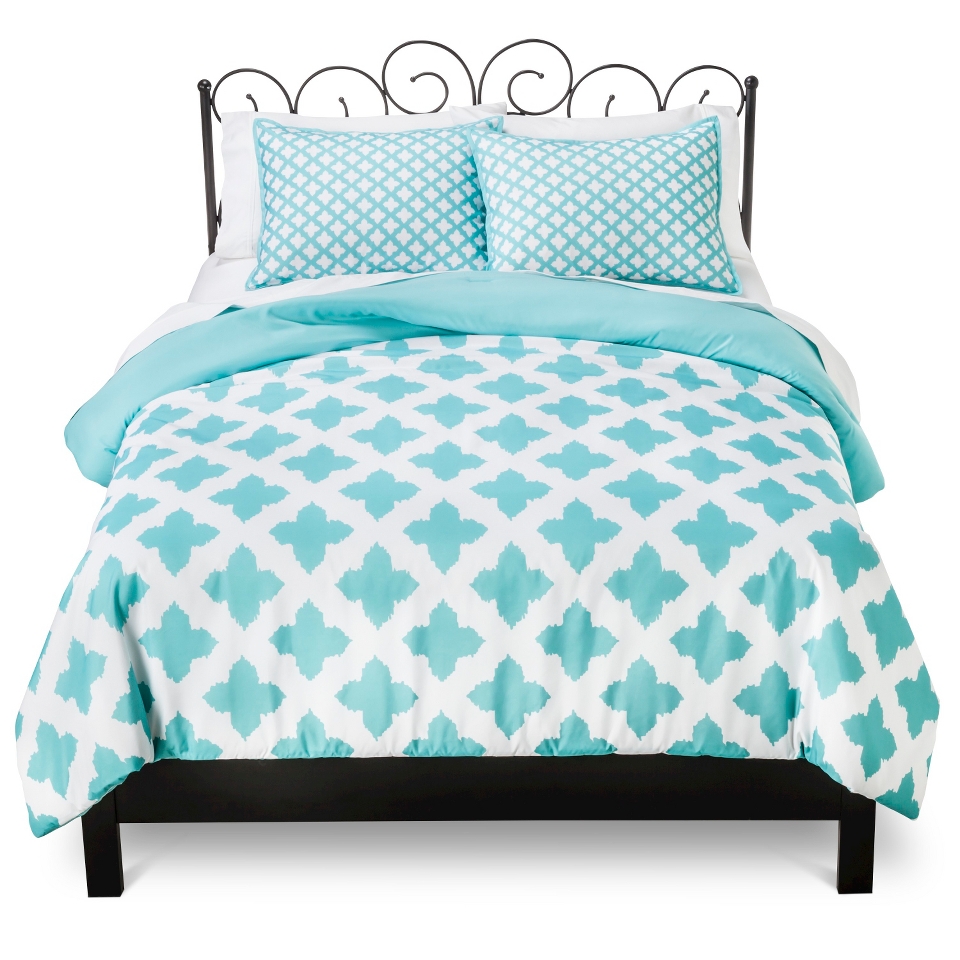 Xhilaration Ethnic Star Comforter Set Turquoise Twin Extra Long