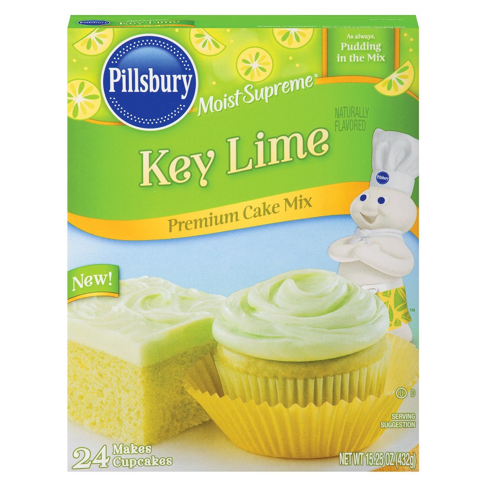 UPC 051500555040 product image for Pillsbury Key Lime Cake Mix 15.25OZ | upcitemdb.com