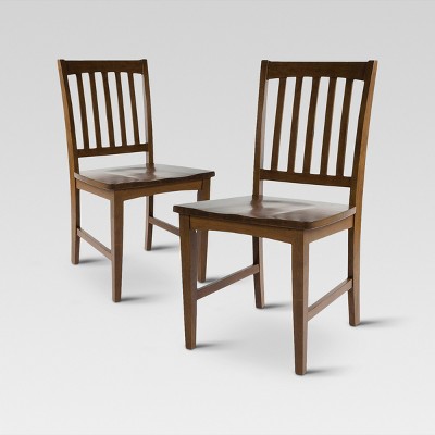 Slat Back Dining Chair (Set of 2) Threshold™ eBay