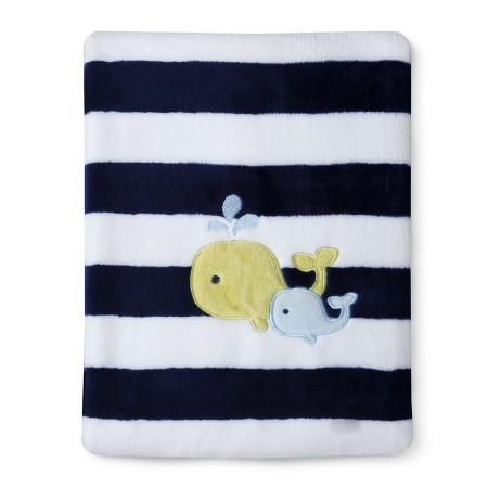 Circo Super Soft Baby Blanket Whales N Waves Target