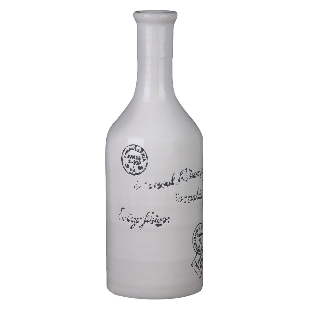 UPC 805572780844 product image for Ceramic Vase with Writing - 15