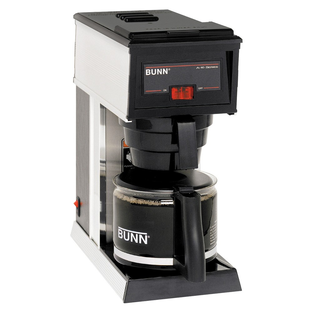 UPC 072504004006 product image for BUNN A-10 10-Cup Commercial Pourover Coffee Brewer, Black | upcitemdb.com