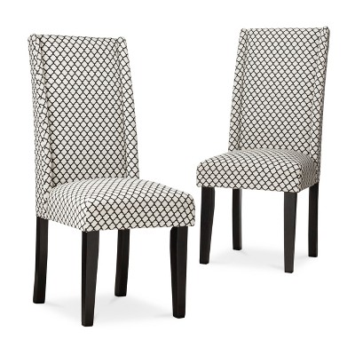 Charlie Modern Wingback Dining Chair (Set of 2) eBay