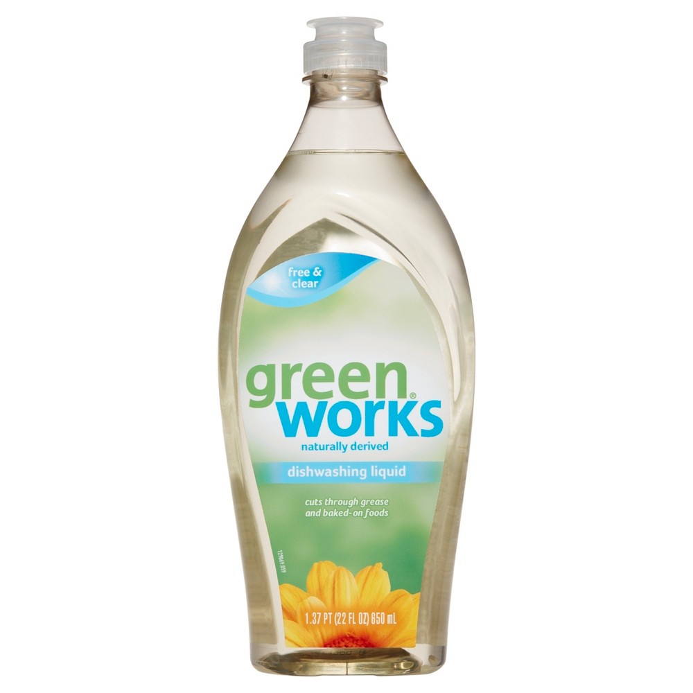 UPC 044600301723 product image for Green Works Free & Clear Dishwashing Liquid 22 oz | upcitemdb.com