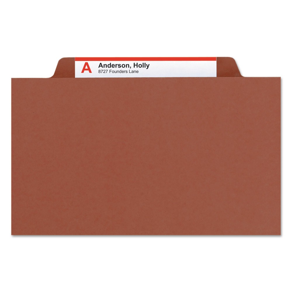 SMEAD MANUFACTURING CO. Top Tab Classification Folders UPC & Barcode