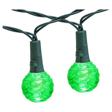 30Lt Green Solar Globe Lights - Room Essentials : Target