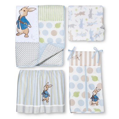 peter rabbit crib bedding set